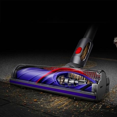 Dyson V8 Absolute Cord-Free Vacuum Cleaner, Yellow/Nickel-4