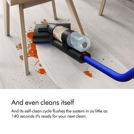 Dyson WashG1 Wet Floor Cleaner with Powerfully removes wet and dry dirt in one go, Covers up to 3100 sq.ft., with up to 35 minutes of run time, Hygienic waste disposal - automatically separates wet and dry debris-5