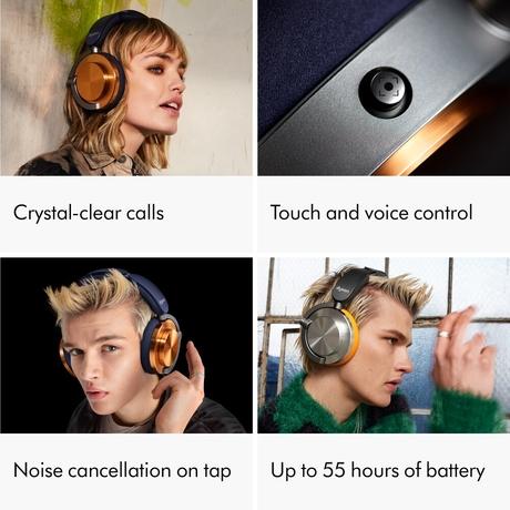 Dyson Ontrac CNC Bluetooth Headphones, Aluminium-6