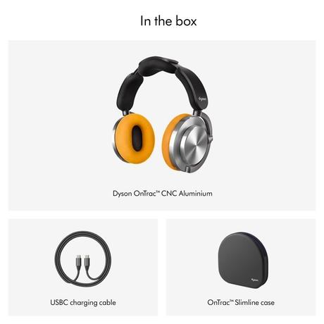 Dyson Ontrac CNC Bluetooth Headphones, Aluminium-8