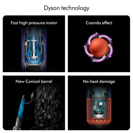 Dyson Airwrap Id Multi-Styler and Dryer, Vinca Blue & Topaz-4