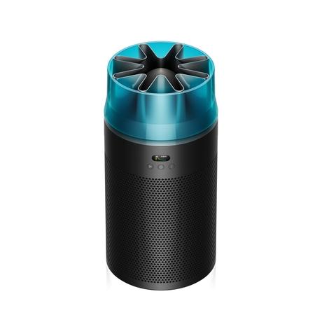Dyson Hushjet Compact Air Purifier, Black-0
