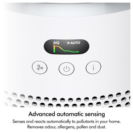 Dyson Hushjet Compact Air Purifier, White-5