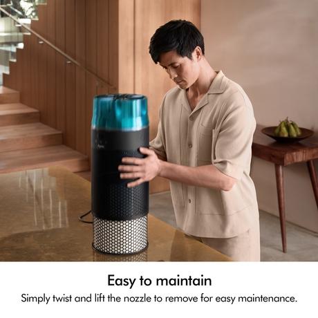 Dyson Hushjet Compact Air Purifier, White-10