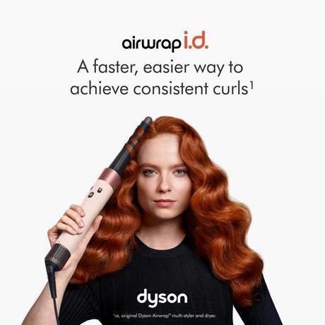 Dyson Airwrap i.d. 6-in-1 Multi-Styler with Styles Without Heat Damage, 7 Styling Settings, 3 Speed & 3 Heat Settings, Cold Shot, Enhanced Coanda Airflow, Versatile Styling (Ceramic Pink & Rose Gold)-2