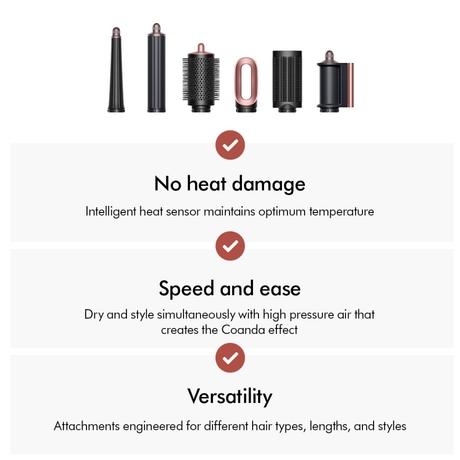 Dyson Airwrap i.d. 6-in-1 Multi-Styler with Styles Without Heat Damage, 7 Styling Settings, 3 Speed & 3 Heat Settings, Cold Shot, Enhanced Coanda Airflow, Versatile Styling (Ceramic Pink & Rose Gold)-6