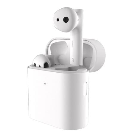 Mi True Wireless Earphones with Mic, Noise cancellation, One-Step  Pairing, Quick Charge (White)