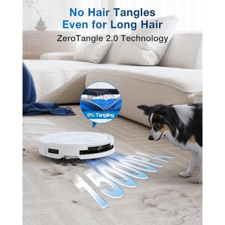 Ecovacs T50 Pro Omni Robotic Vacuum Cleaner, White-4