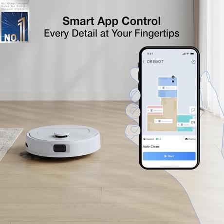 Ecovacs Deebot N30 W Robotic Vacuum Cleaner-4