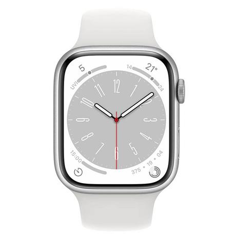 Buy Apple Watch Series 8 GPS 45mm Silver Aluminium Case with Buy Apple Watch Series 8 GPS 45mm Silver Aluminium Case with