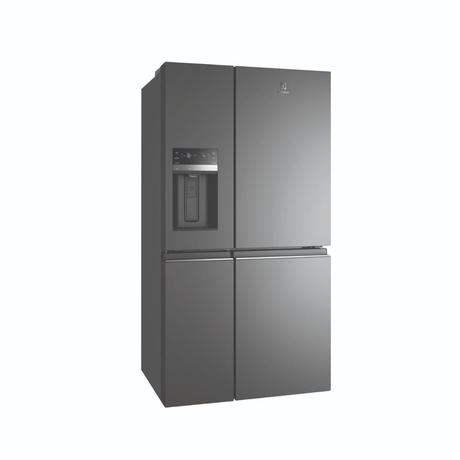 Electrolux 680 L Frost Free Side by Side Refrigerator, Glossy Dark Grey Stainless Steel, EQE6879A-B NIN-1