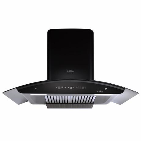 Elica WD TBF HAC 90 MS NERO Kitchen Hood, Black-0