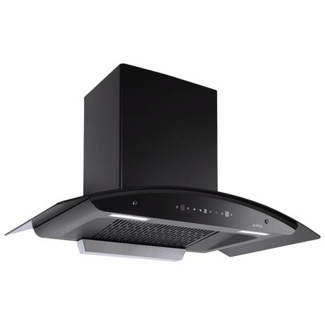 Elica WD TFL HAC 90 MS Nero Hood-1