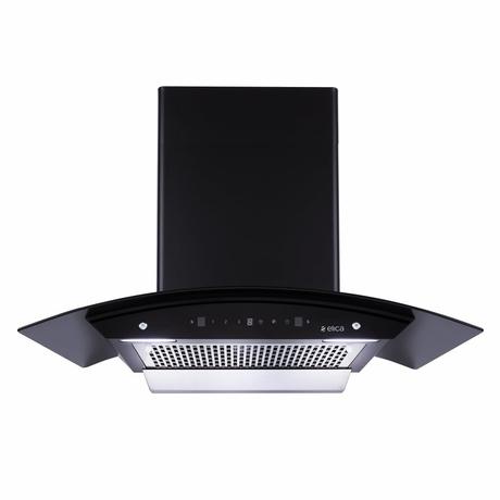 Elica WDFL 906 Nero Kitchen Hood, Black-0