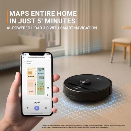 Eureka Forbes Smartclean Pro S2 Robo Vacuum Cleaner-1
