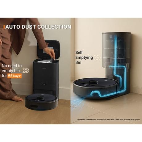 Eureka Forbes Smartclean with Autobin S2 Robo Vacuum Cleaner-2