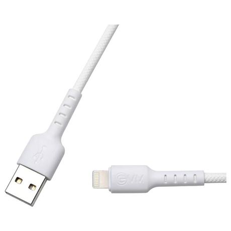 Evm EVM-C-013 Lightning USB Cable, White-1