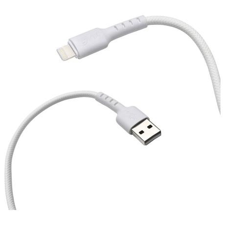 Evm EVM-C-013 Lightning USB Cable, White-4