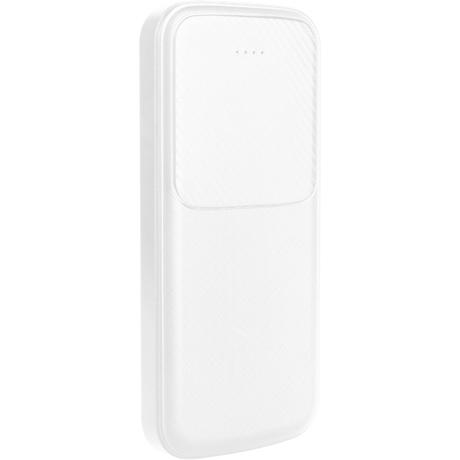 EVM Enjoy 10000 mAh Power Bank, White, EVM-P0405-0