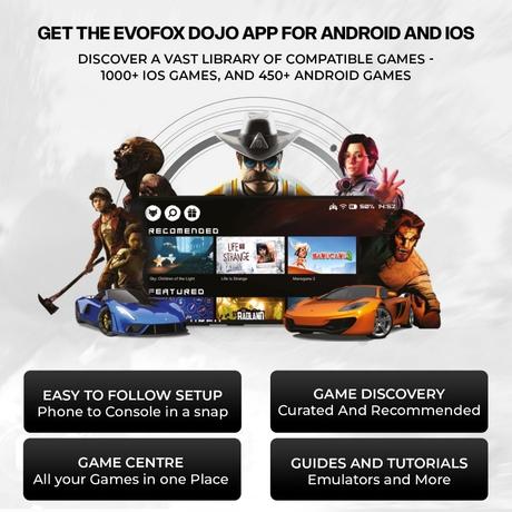 Evofox Deck 2 Smartphone Gamepad Gaming Controller, White-5