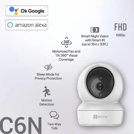 EZVIZ CS-C6N-PT Camera Indoor 2 Way Talk 1080P (2 MP)-1