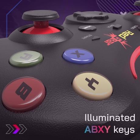 Redgear Pro Series Wired Gamepad with Backlit Illuminated Keys, Black-2