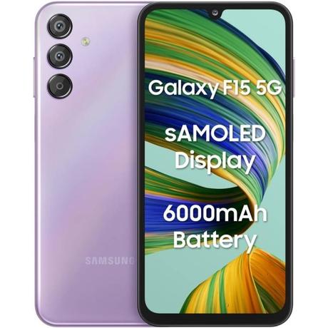 Buy Samsung Galaxy F15 5G 128 GB, GB RAM, Light Violet, Mobile