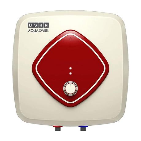 Buy Usha 15 litres Storage Water Heater, Aqua Swirl with Glass