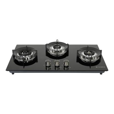 Faber Superia HT763 Auto Ignition 3 Brass Burners Cooktop-0