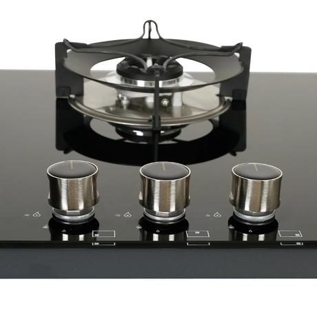 Faber Superia HT763 Auto Ignition 3 Brass Burners Cooktop-1