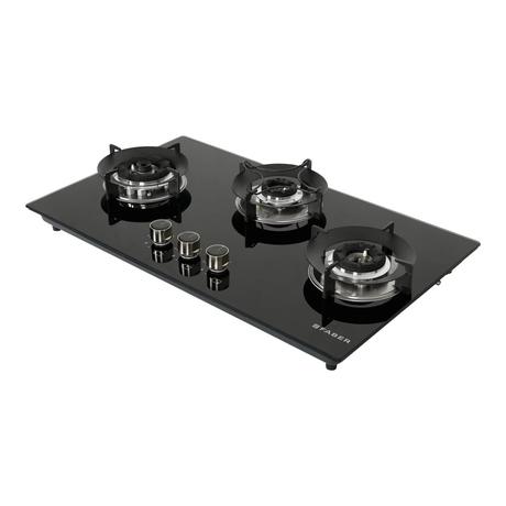 Faber Superia HT763 Auto Ignition 3 Brass Burners Cooktop-6