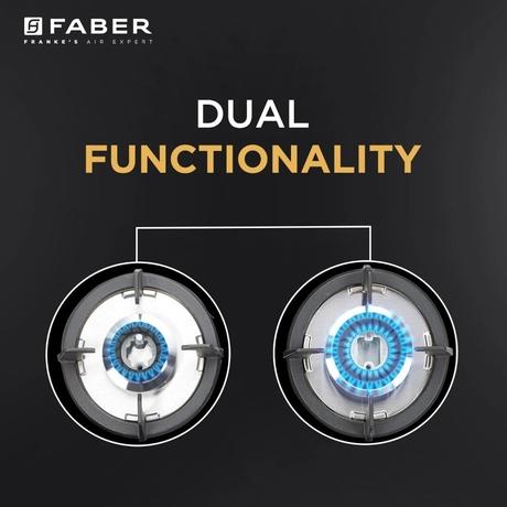 Faber Superia HT764 Auto Ignition 4 Brass Burners Cooktop-1