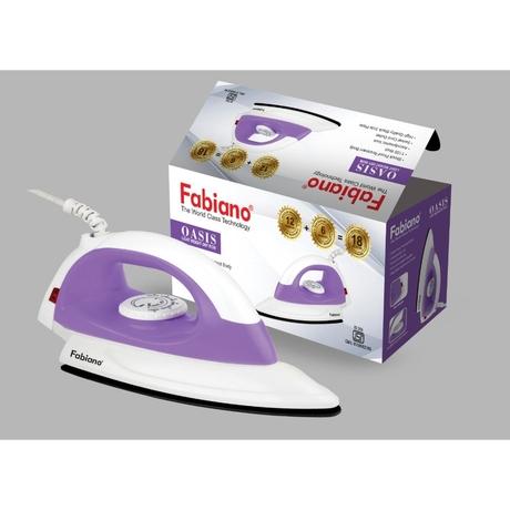 Fabiano Oasis Dry Iron 1100 Watts With 18 Months Warranty-1