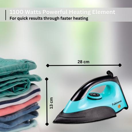 Fabiano Glide Dry Iron 1100 Watts With 2 Years Warranty-3