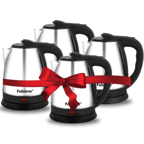 Fabiano 1.5 Litres Electric Kettle, Pack of 4 With 1 Year Warranty-1