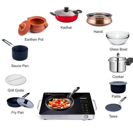 Fabiano 2000 Watts Infrared Induction Cooktop-3