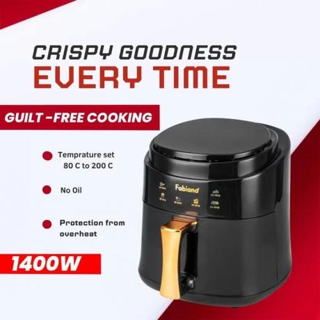 Fabiano 8 Litres Air Fryer, Black-1