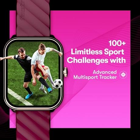 Fastrack New Limitless X2 Smart Watch, 4.85 cm (1.91 inch) UltraVU with Rotating Crown, 60 Hz Refresh Rate, Advanced Chipset, SingleSync BT Calling, 100+ Sports Mode & Smartwatch Faces, IP68 (Beige)-3