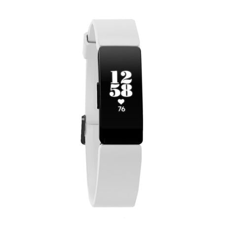 トレーニング用品 fitbit inspire HR FB413BKWT-FRCJK Fitbit Inspire HR Fitness Tracker (White/Black) FB413BKWT B&H