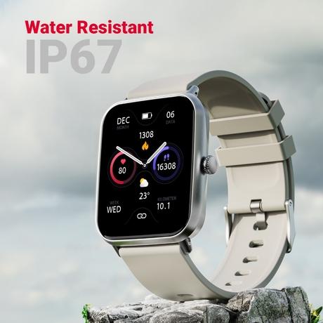 FireBoltt Ninja Call Pro Plus Smart Watch, 4.64 cm (1.83 Inch) Display, Bluetooth Calling, 100+ Sports Modes, IP67 Water Resistant, SpO2 Monitoring, Smart Notifications, Grey-8