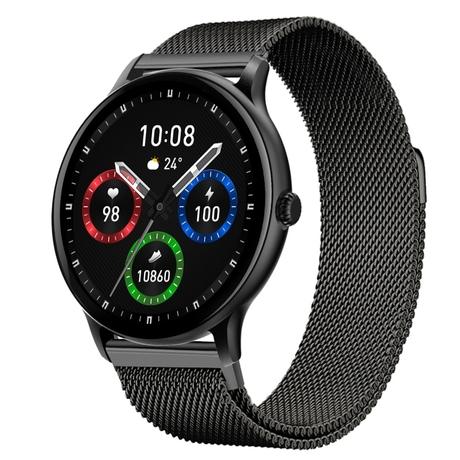 Fire-Boltt Phoenix Ultra Smartwatch, 3.53 cm (1.39 inch) HD Display, Bluetooth Calling, Stainless Steel Design & Metal Body, Upto 7 Days Battery, 120+ Sports Modes, IP67 Water Resistant, AI Voice Assistant (Dark Grey)-0