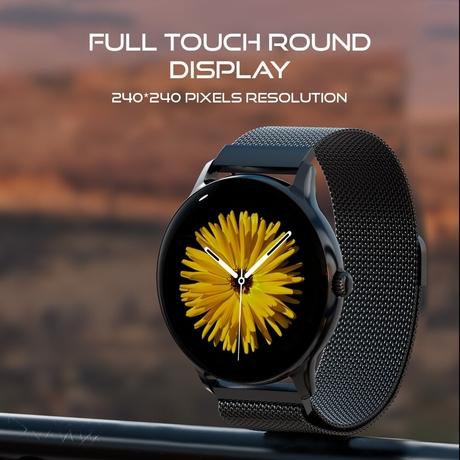 Fire-Boltt Phoenix Ultra Smartwatch, 3.53 cm (1.39 inch) HD Display, Bluetooth Calling, Stainless Steel Design & Metal Body, Upto 7 Days Battery, 120+ Sports Modes, IP67 Water Resistant, AI Voice Assistant (Dark Grey)-1
