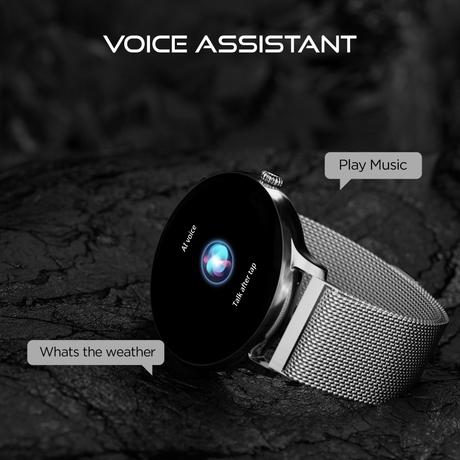 Fire-Boltt Phoenix Ultra Smartwatch, 3.53 cm (1.39 inch) HD Display, Bluetooth Calling, Stainless Steel Design & Metal Body, Upto 7 Days Battery, 120+ Sports Modes, IP67 Water Resistant, AI Voice Assistant (Silver)-4