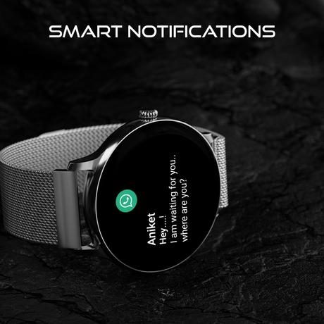 Fire-Boltt Phoenix Ultra Smartwatch, 3.53 cm (1.39 inch) HD Display, Bluetooth Calling, Stainless Steel Design & Metal Body, Upto 7 Days Battery, 120+ Sports Modes, IP67 Water Resistant, AI Voice Assistant (Silver)-6