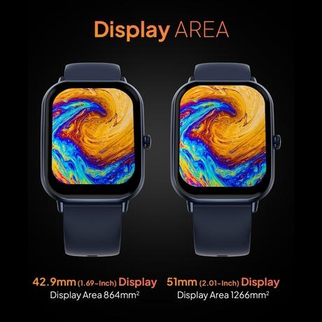 Fire-Boltt Newly Launched Ninja Call Pro Max 5.10 cm (2.01 Inch) Display Smart Watch, Bluetooth Calling, 120 Plus Sports Modes, Health Suite, Voice Assistance-3
