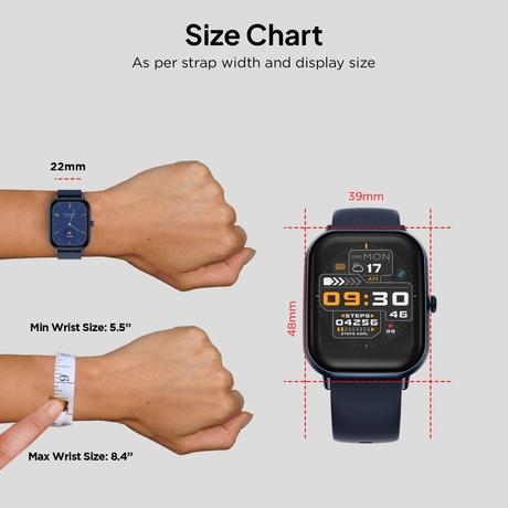 Fire-Boltt Newly Launched Ninja Call Pro Max 5.10 cm (2.01 Inch) Display Smart Watch, Bluetooth Calling, 120 Plus Sports Modes, Health Suite, Voice Assistance-5