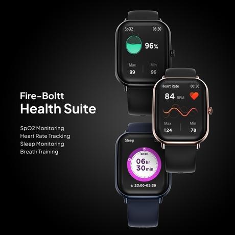 Fire-Boltt Newly Launched Ninja Call Pro Max 5.10 cm (2.01 Inch) Display Smart Watch, Bluetooth Calling, 120 Plus Sports Modes, Health Suite, Voice Assistance-8