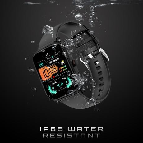 Fire-Boltt Ninja Pro Max Ultra Smartwatch , 5.10 cm (2.01 inch) HD Display, Bluetooth Calling , Upto 8 Days Battery, 123 Sports Modes, Built-in Speaker & Mic, IP68 Water Resistant, AI Voice Assistant (Black)-7