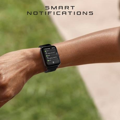 Fire-Boltt Ninja Pro Max Ultra Smartwatch , 5.10 cm (2.01 inch) HD Display, Bluetooth Calling , Upto 8 Days Battery, 123 Sports Modes, Built-in Speaker & Mic, IP68 Water Resistant, AI Voice Assistant (Black)-8