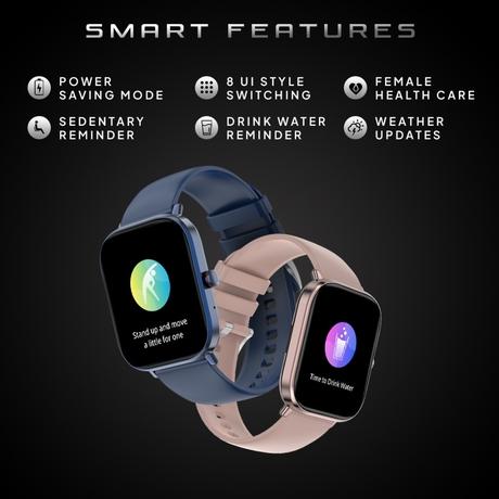 Fire-Boltt Ninja Pro Max Ultra Smartwatch , 5.10 cm (2.01 inch) HD Display, Bluetooth Calling , Upto 8 Days Battery, 123 Sports Modes, Built-in Speaker & Mic, IP68 Water Resistant, AI Voice Assistant (Blue)-10